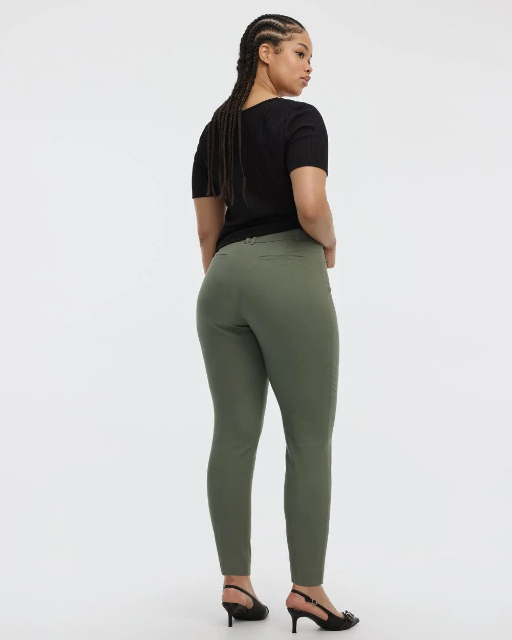 Slim-Leg High-Rise Ankle Pant - The Iconic (R) - Image 12
