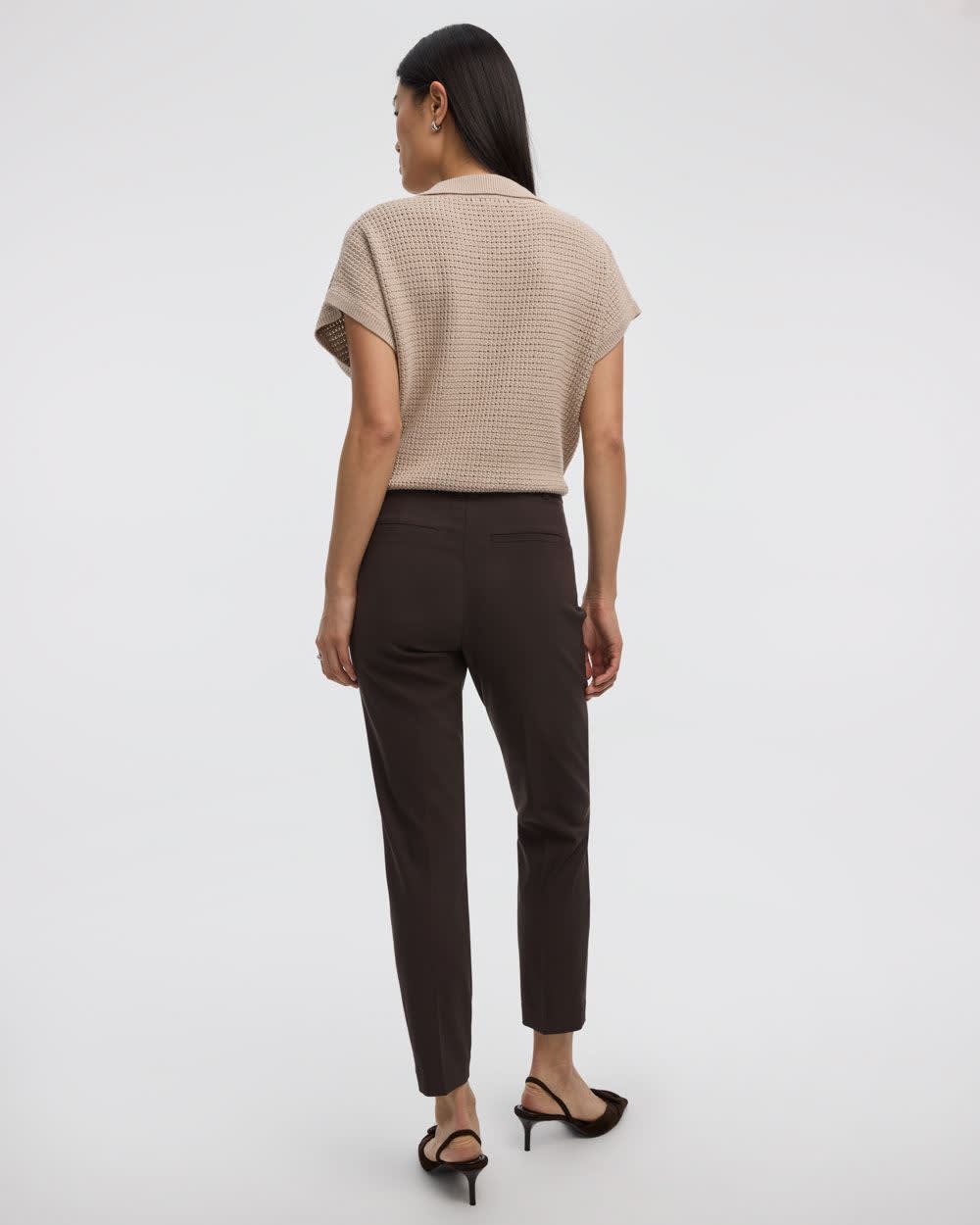 Slim-Leg High-Rise Ankle Pant - The Iconic (R) - Image 2