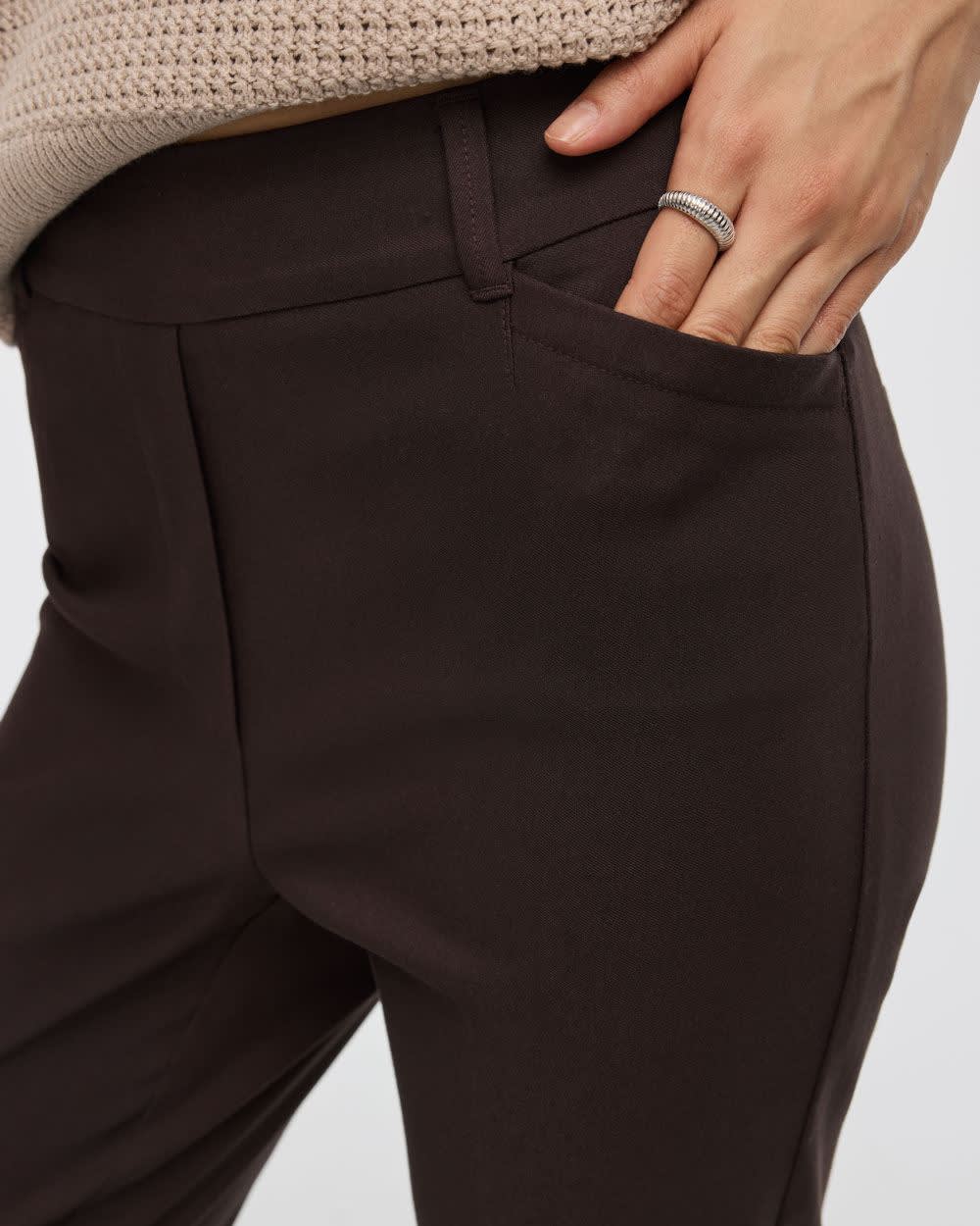 Slim-Leg High-Rise Ankle Pant - The Iconic (R) - Image 5