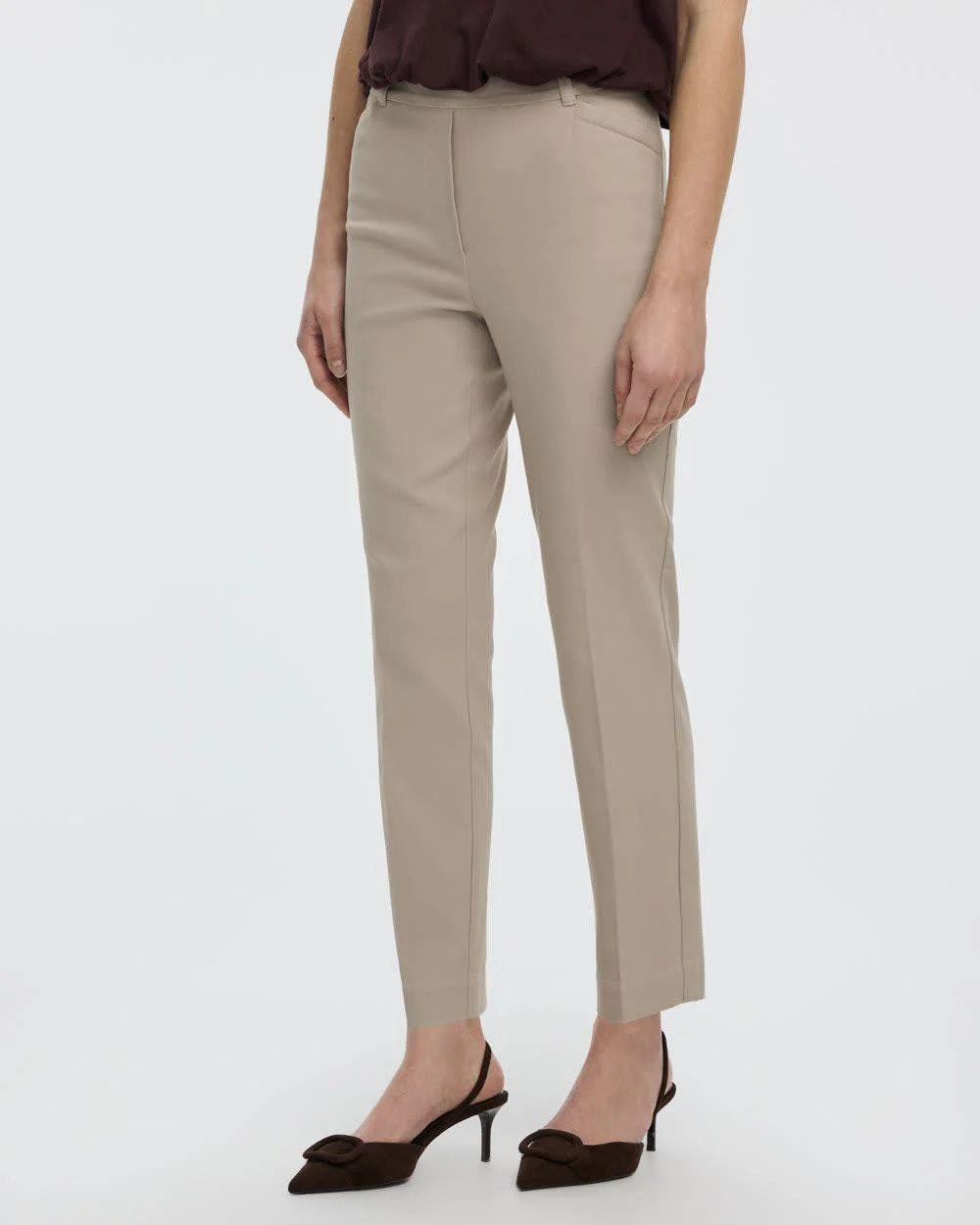 Slim-Leg High-Rise Ankle Pant - The Iconic (R) - Image 7