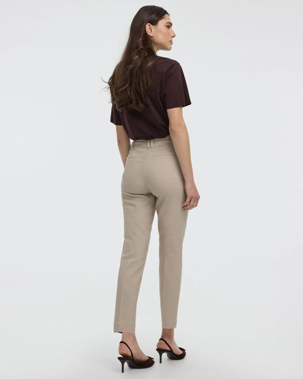Slim-Leg High-Rise Ankle Pant - The Iconic (R) - Image 8
