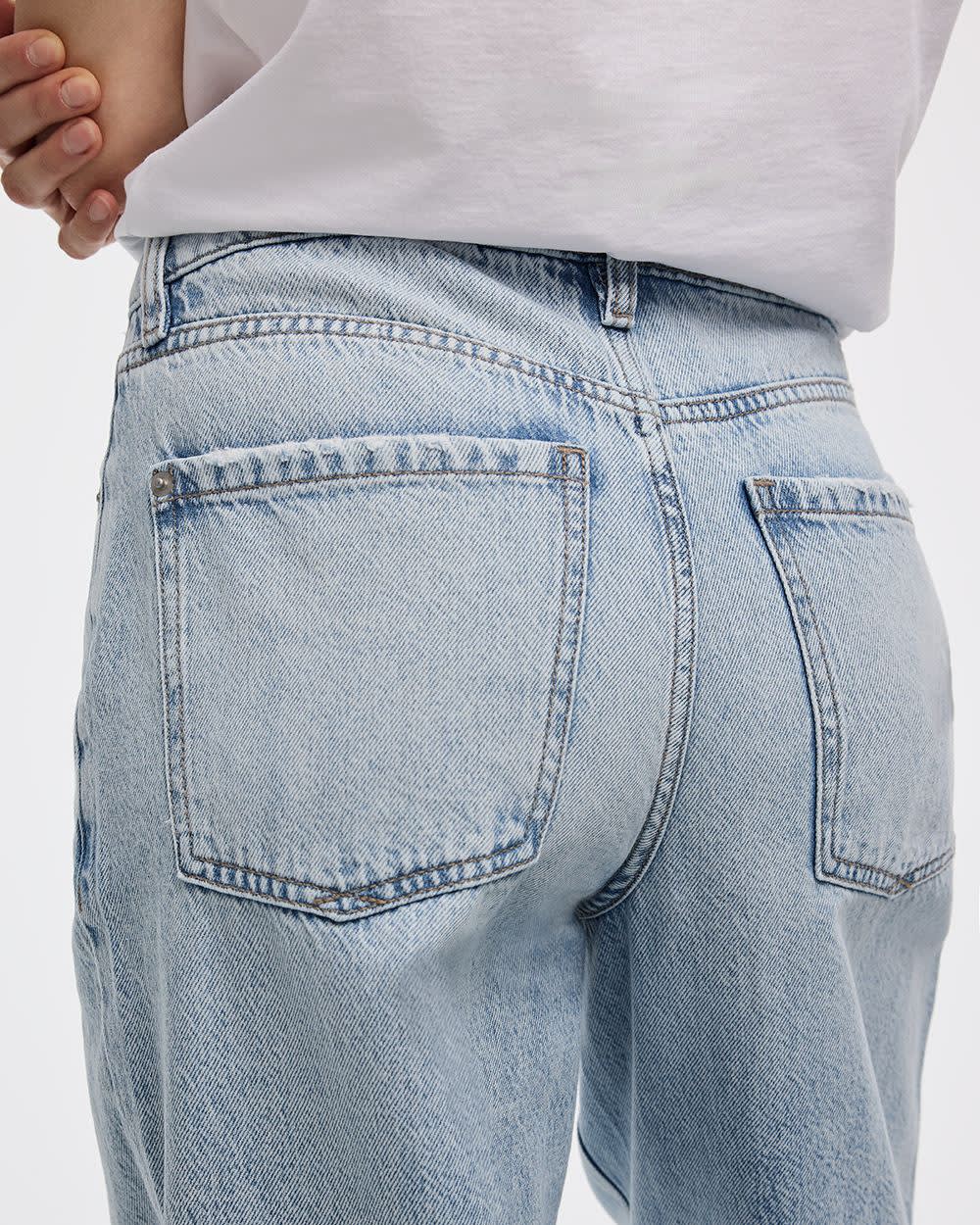 Mid-Rise Ripped Baggy Jean - Image 6