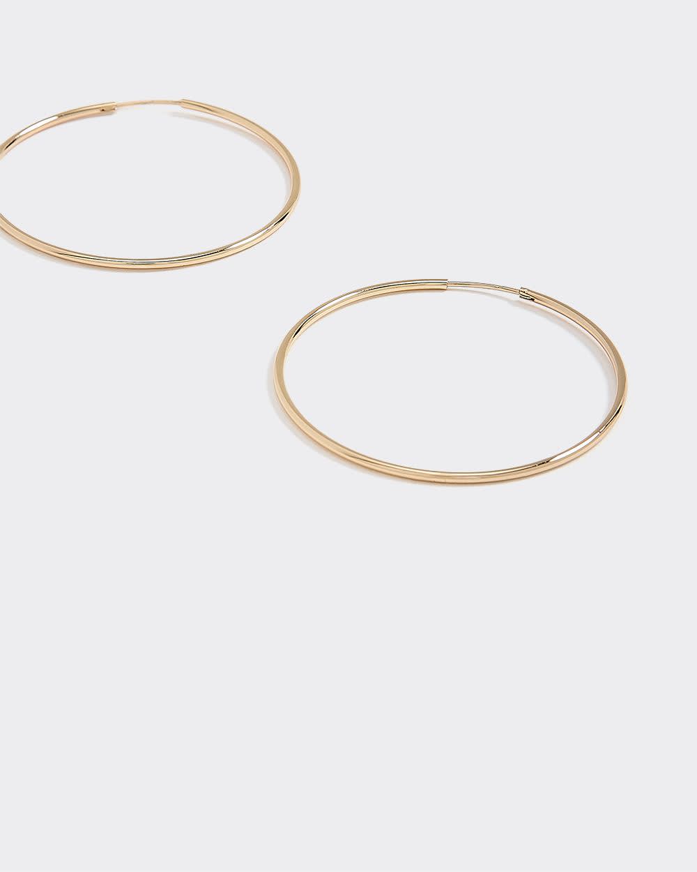 Stainless Steel Big Hoops - Image 4