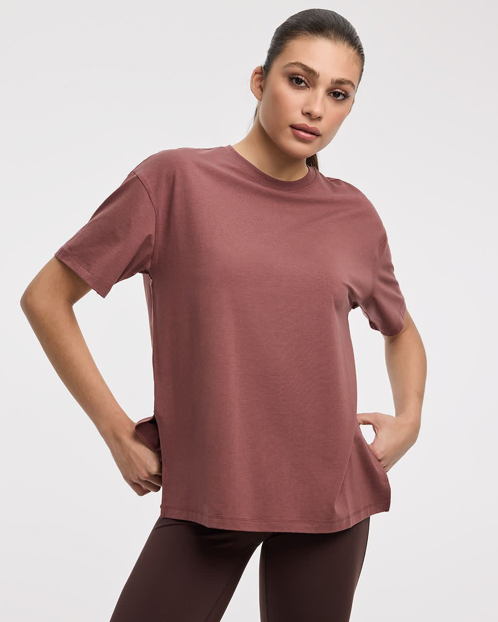 Crew-Neck Boyfriend T-Shirt - Image 16