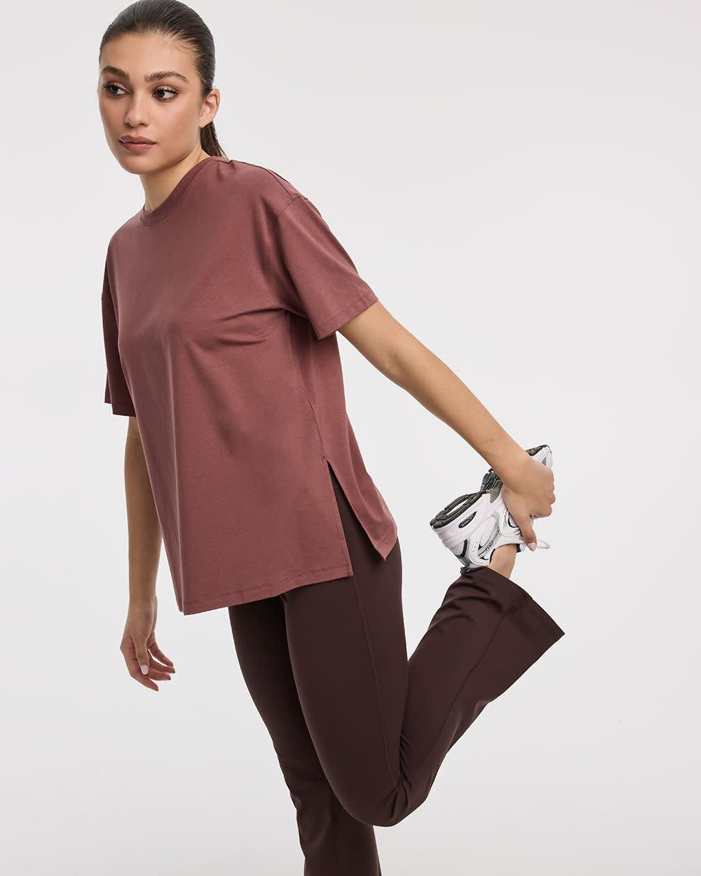 Crew-Neck Boyfriend T-Shirt - Image 18