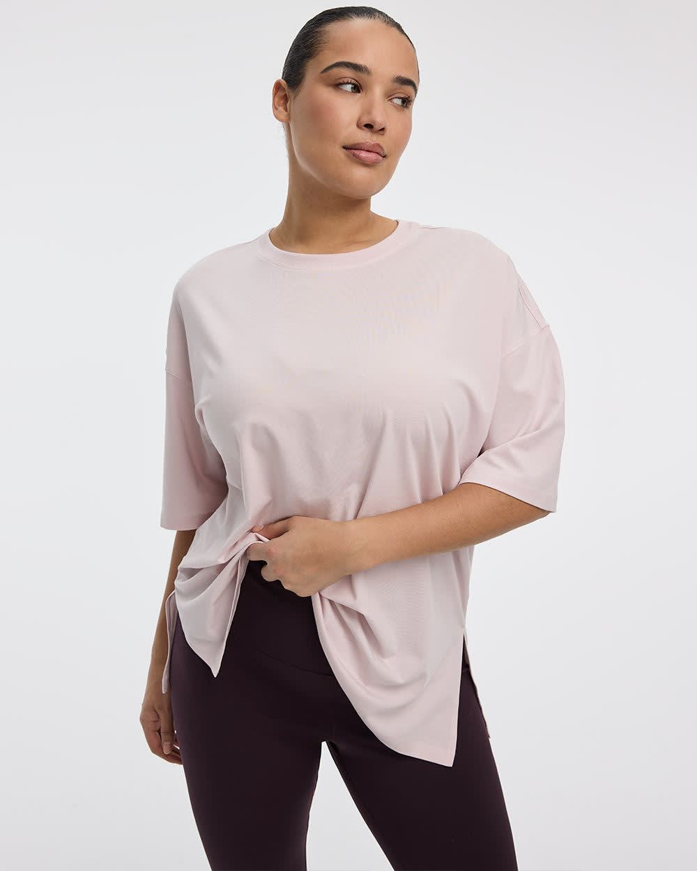 Crew-Neck Boyfriend T-Shirt - Image 22