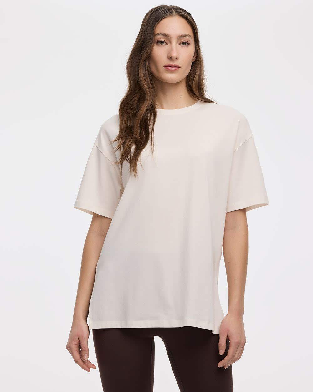 Crew-Neck Boyfriend T-Shirt - Image 6