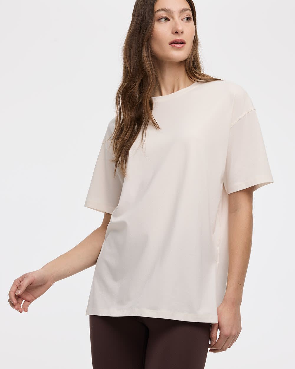 Crew-Neck Boyfriend T-Shirt - Image 8