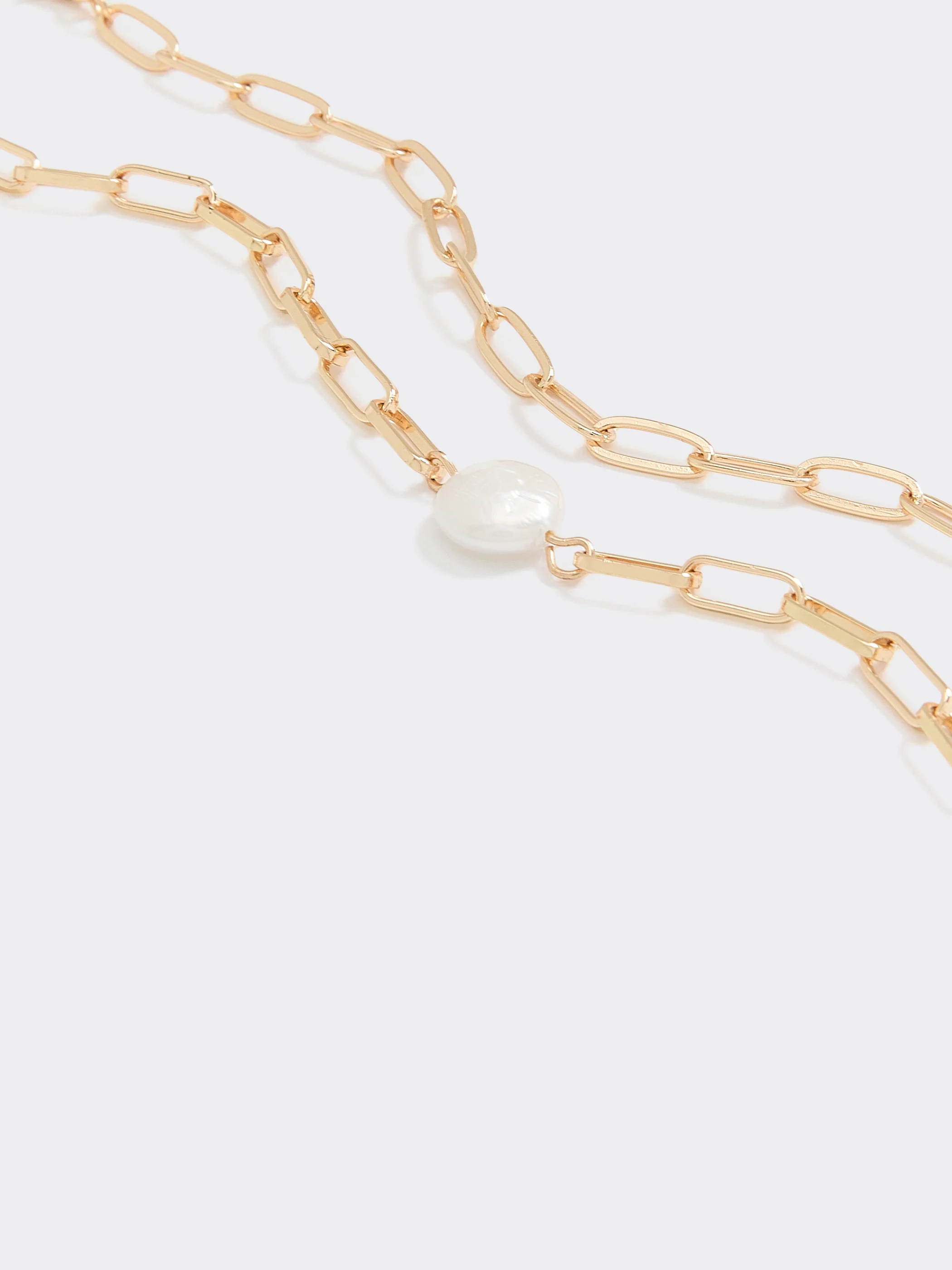 Two-Chain Bracelet with Freshwater Pearls - Image 2