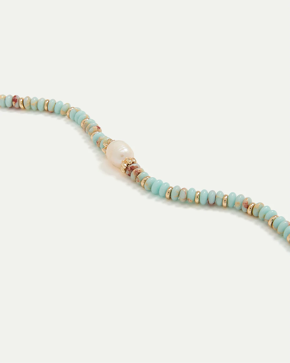 Beaded Bracelet with Freshwater Pearl - Image 2