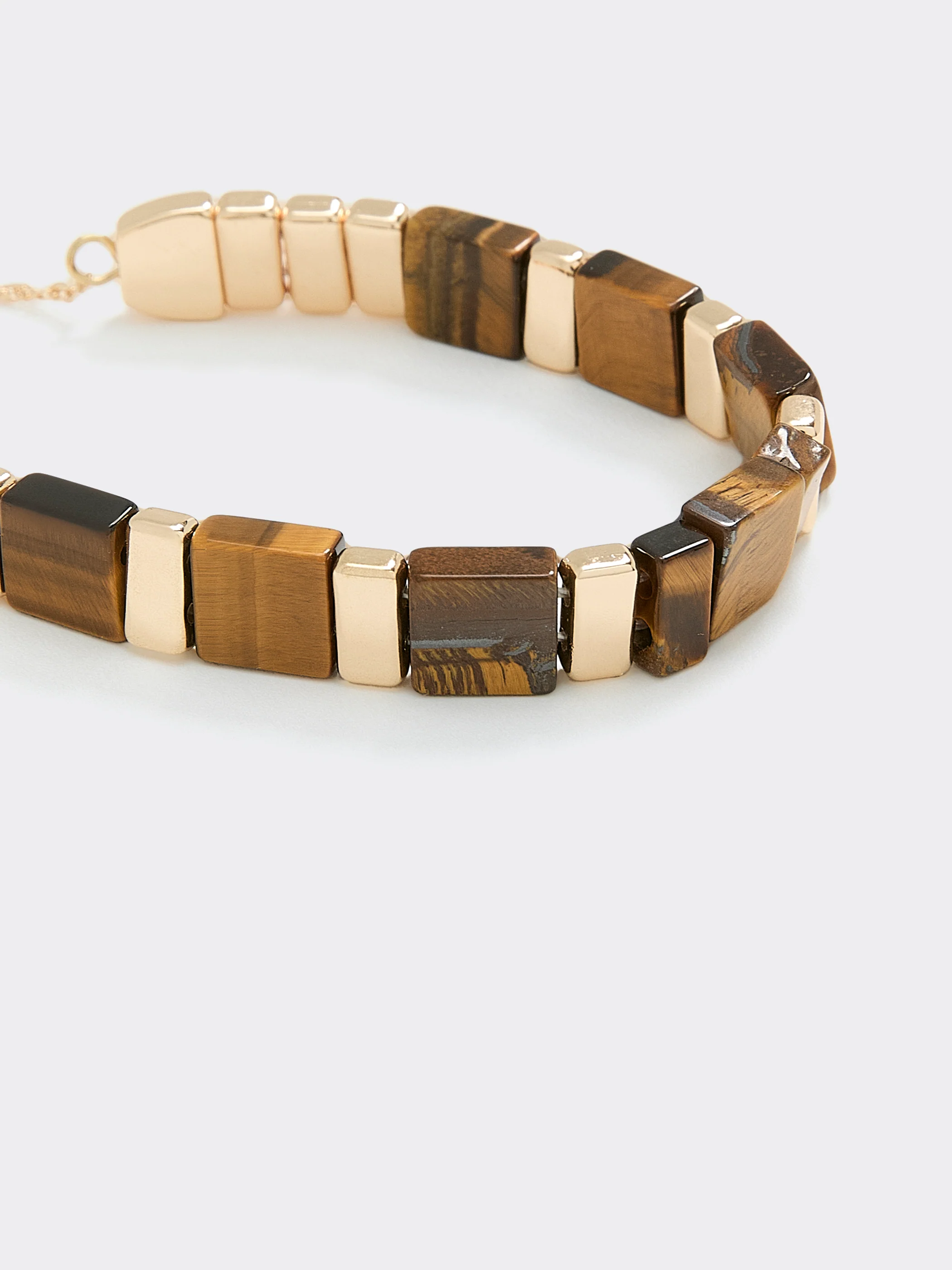 Bracelet with Tiger Eyes