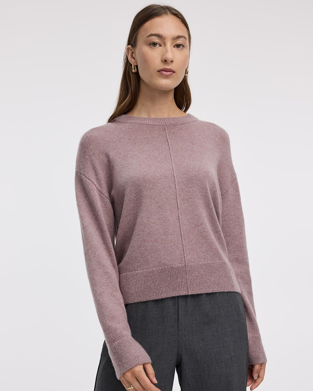 Cashmere-Blend Crew-Neck Pullover - Image 13