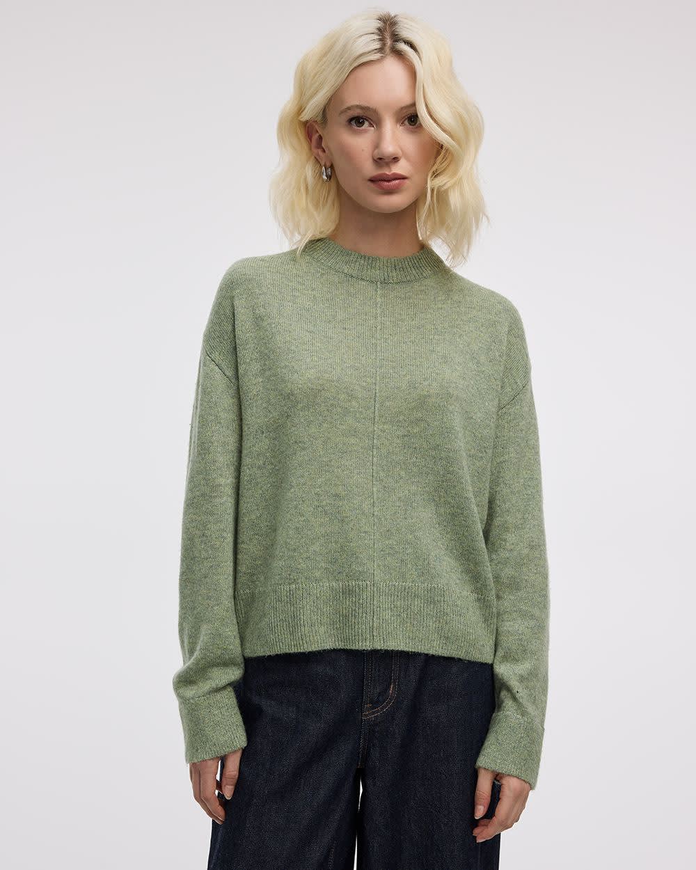 Cashmere-Blend Crew-Neck Pullover - Image 5