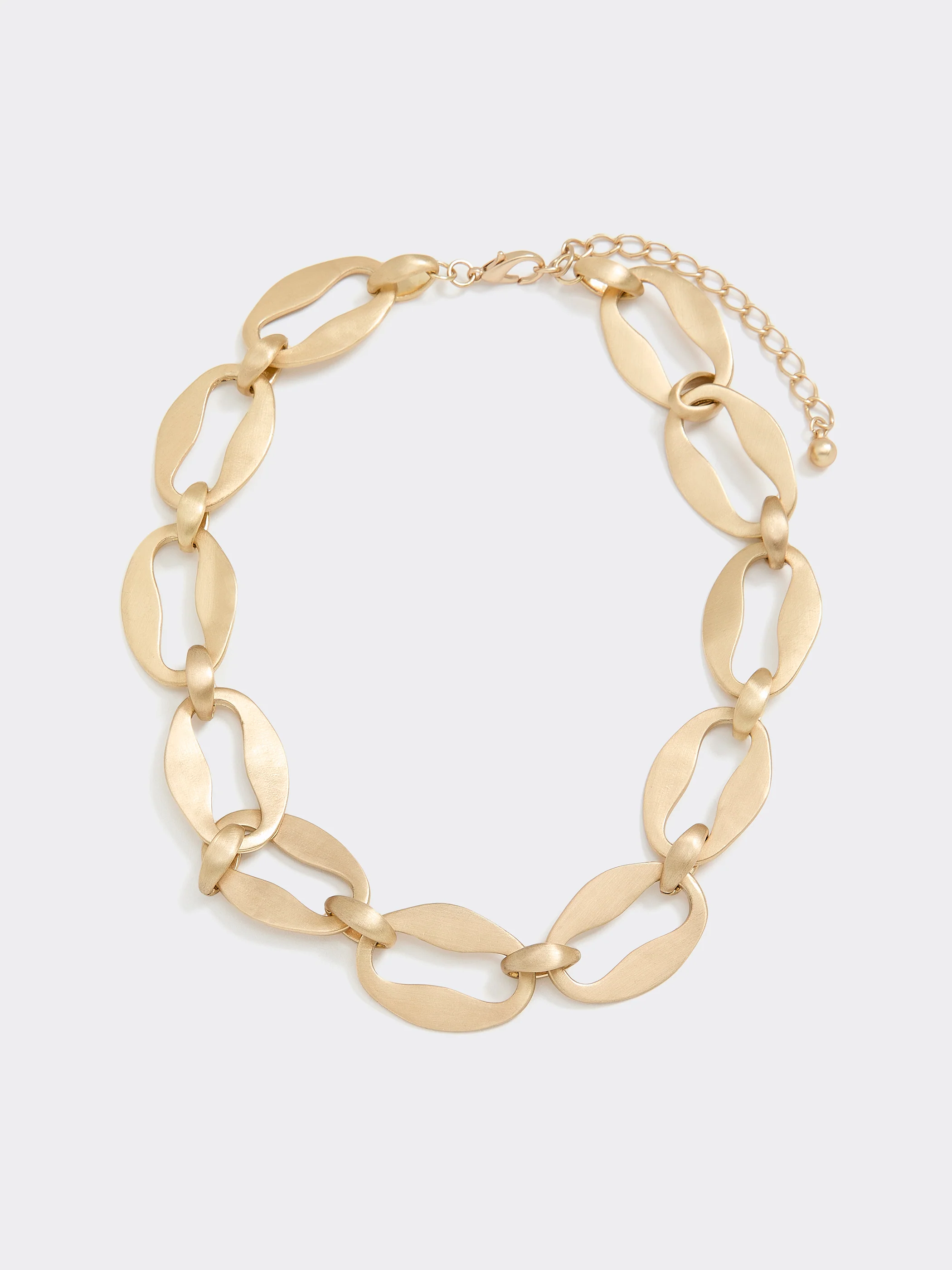 Chunky Link Chain Necklace - Image 2