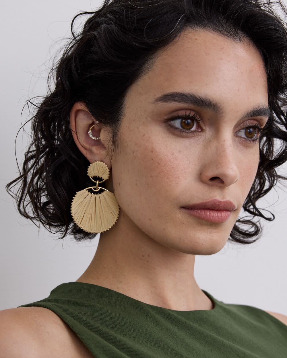 Raffia Pendants Earrings - Image 5