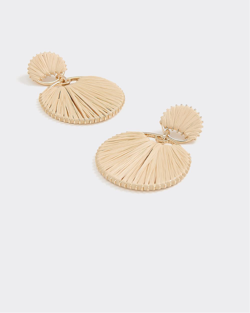 Raffia Pendants Earrings - Image 6