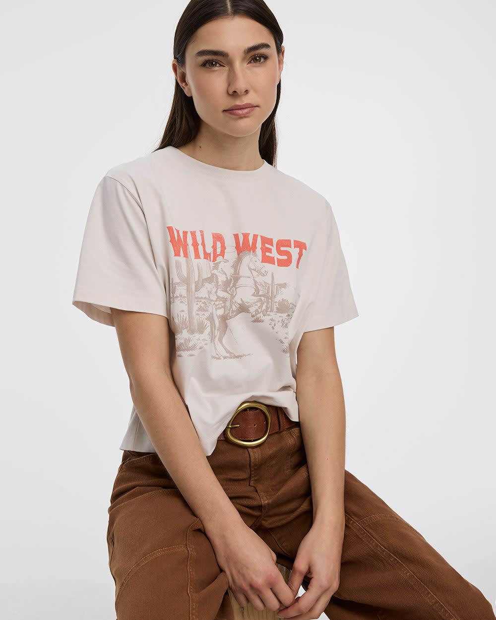 Crew-Neck Graphic T-Shirt - Image 11