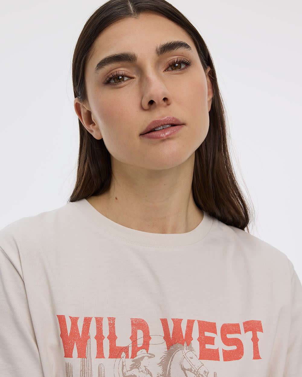 Crew-Neck Graphic T-Shirt - Image 12
