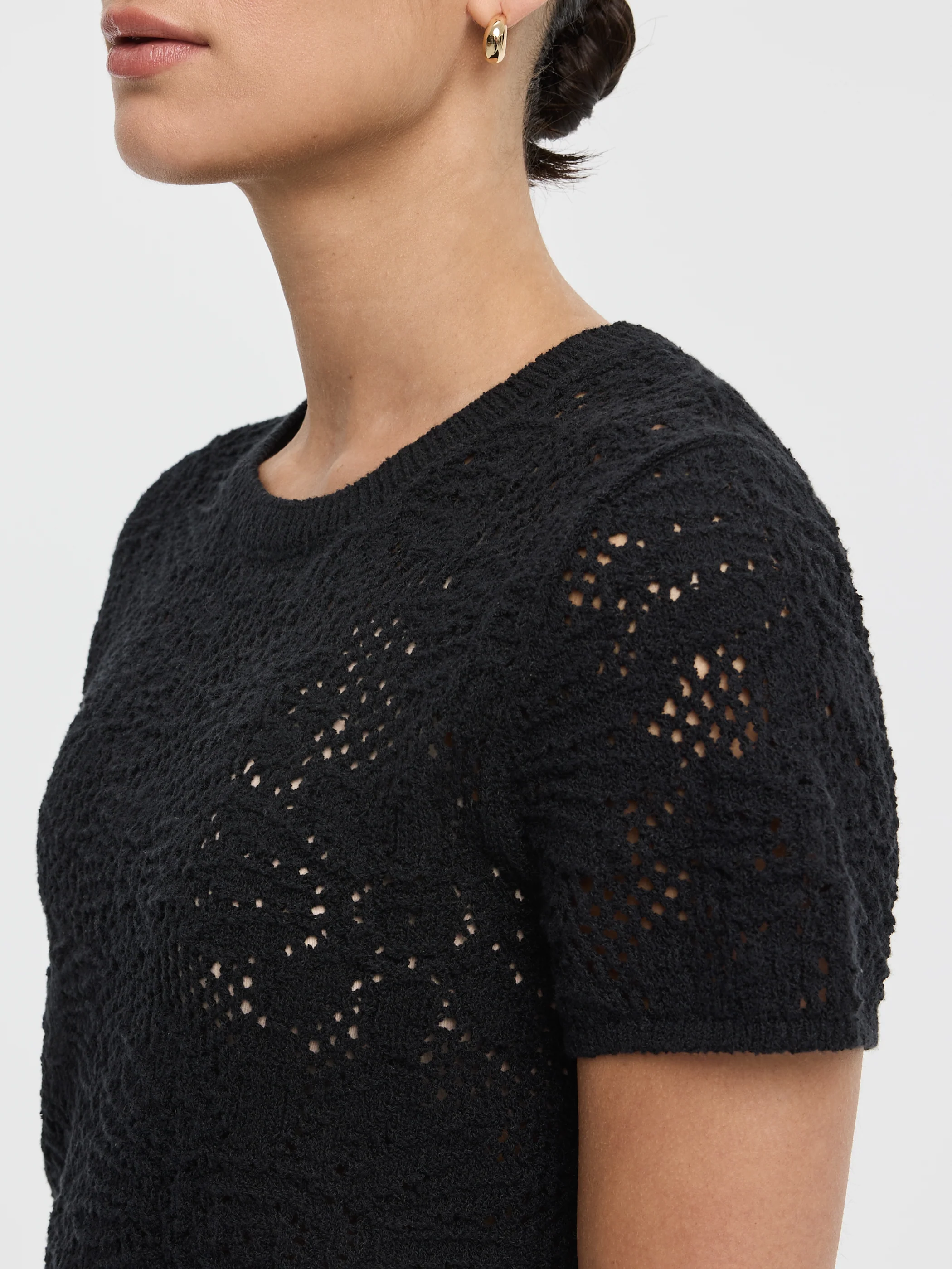Short-Sleeve Crew-Neck Pullover - Image 2