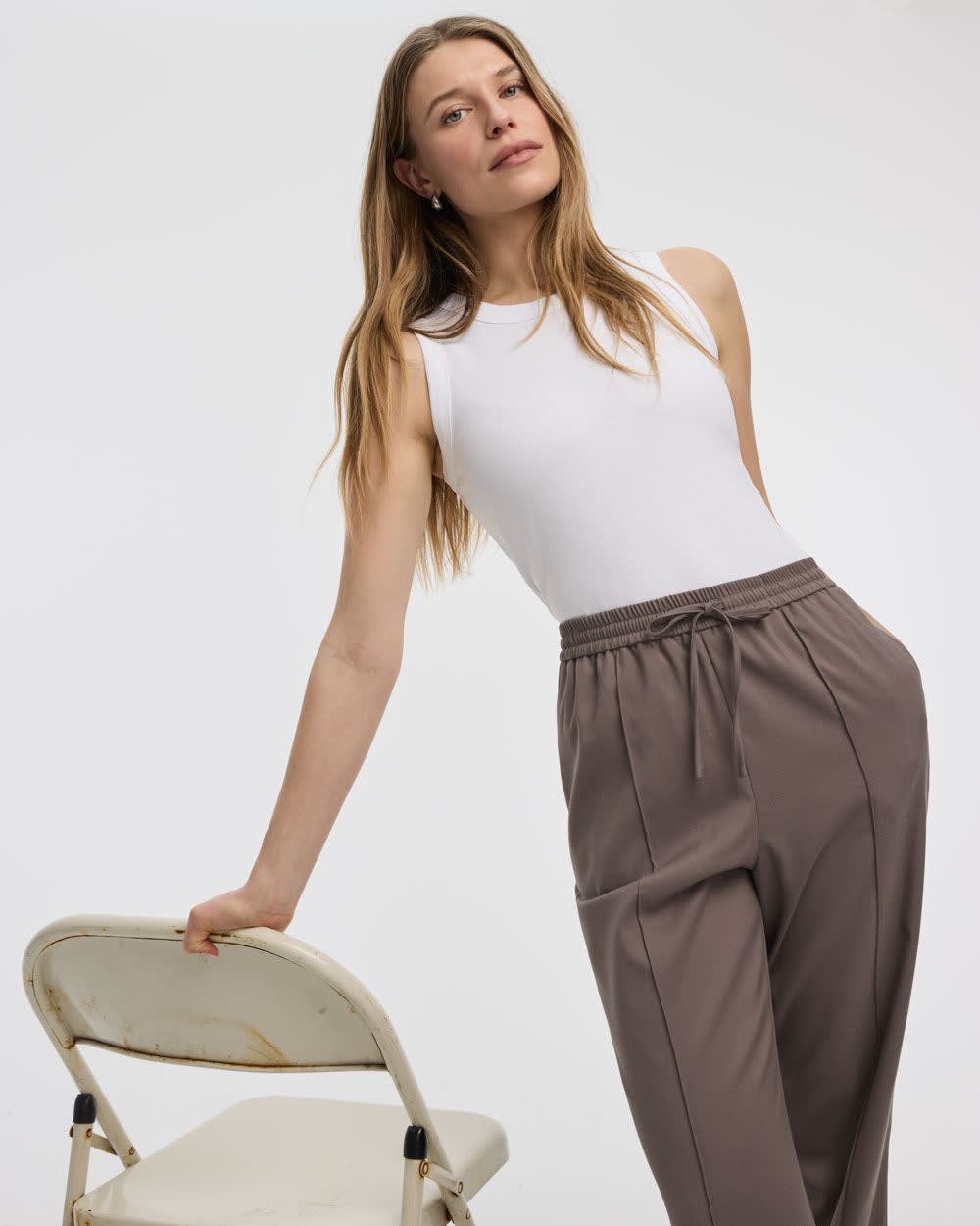 Ribbed Crew-Neck Tank - R Essentials - Image 7