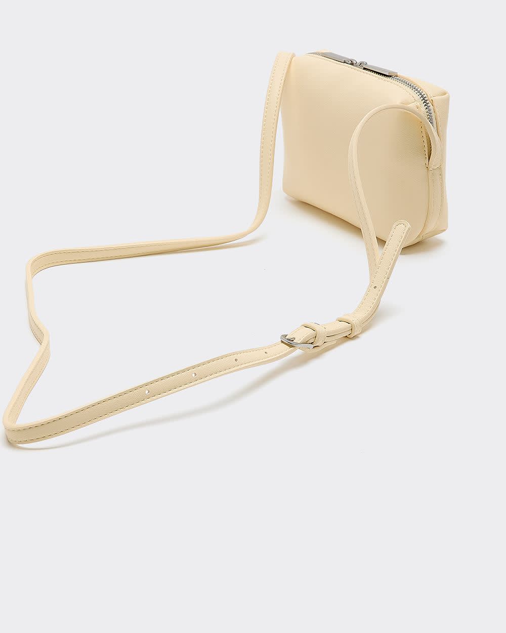 Faux Leather Crossbody Purse - Image 8