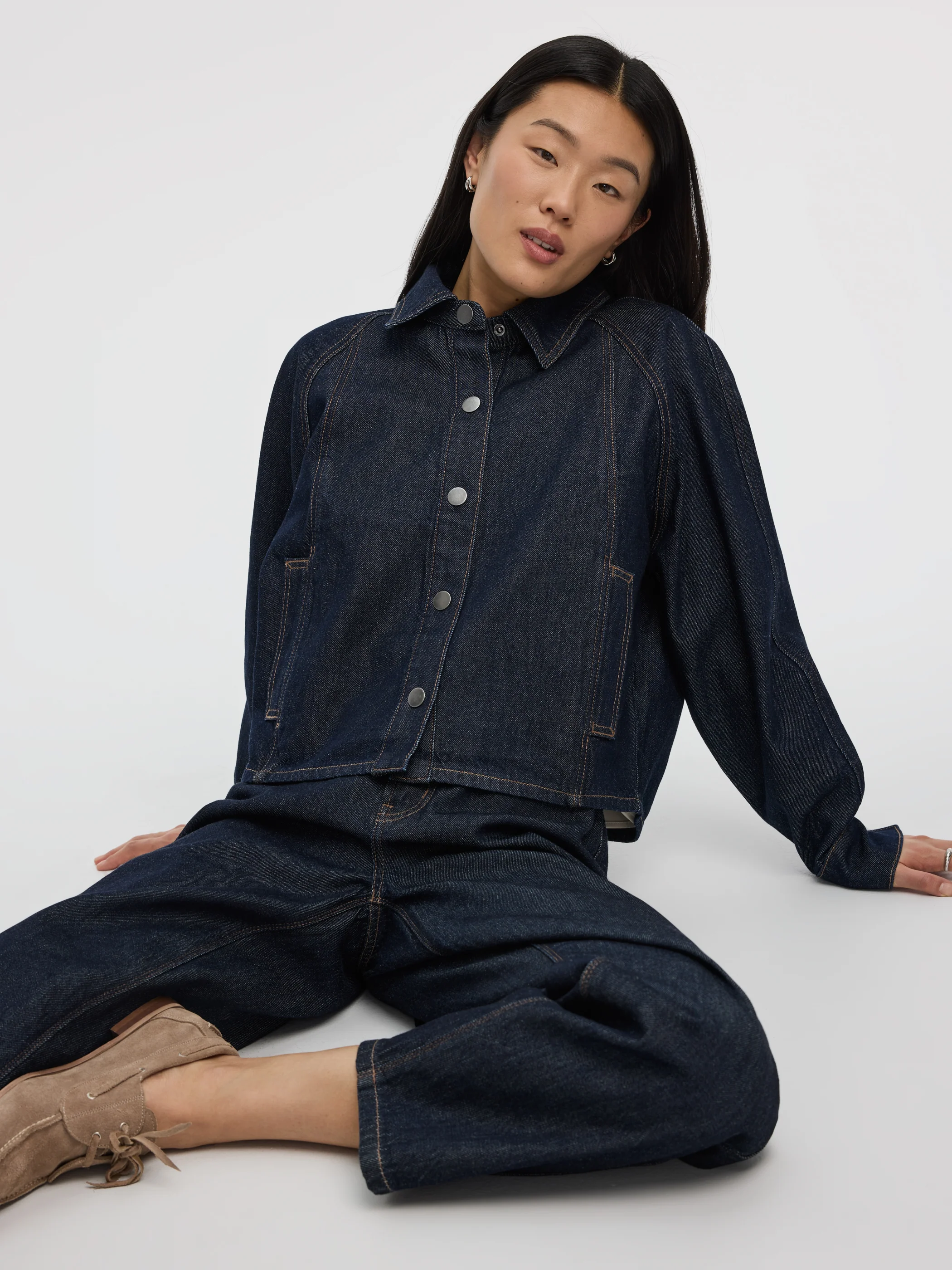 Denim Shacket - Image 3