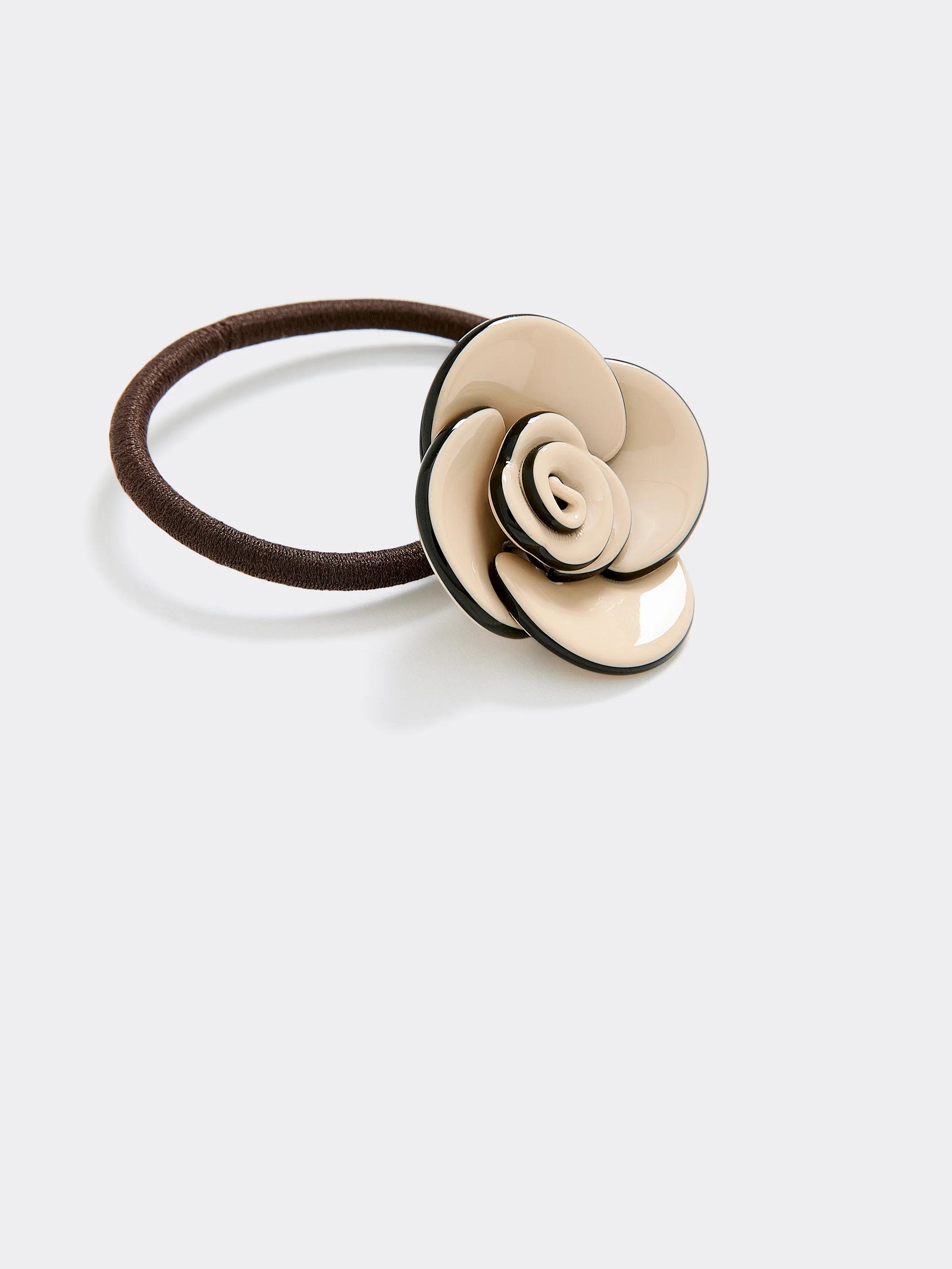 Hair Tie with Flower - Image 2