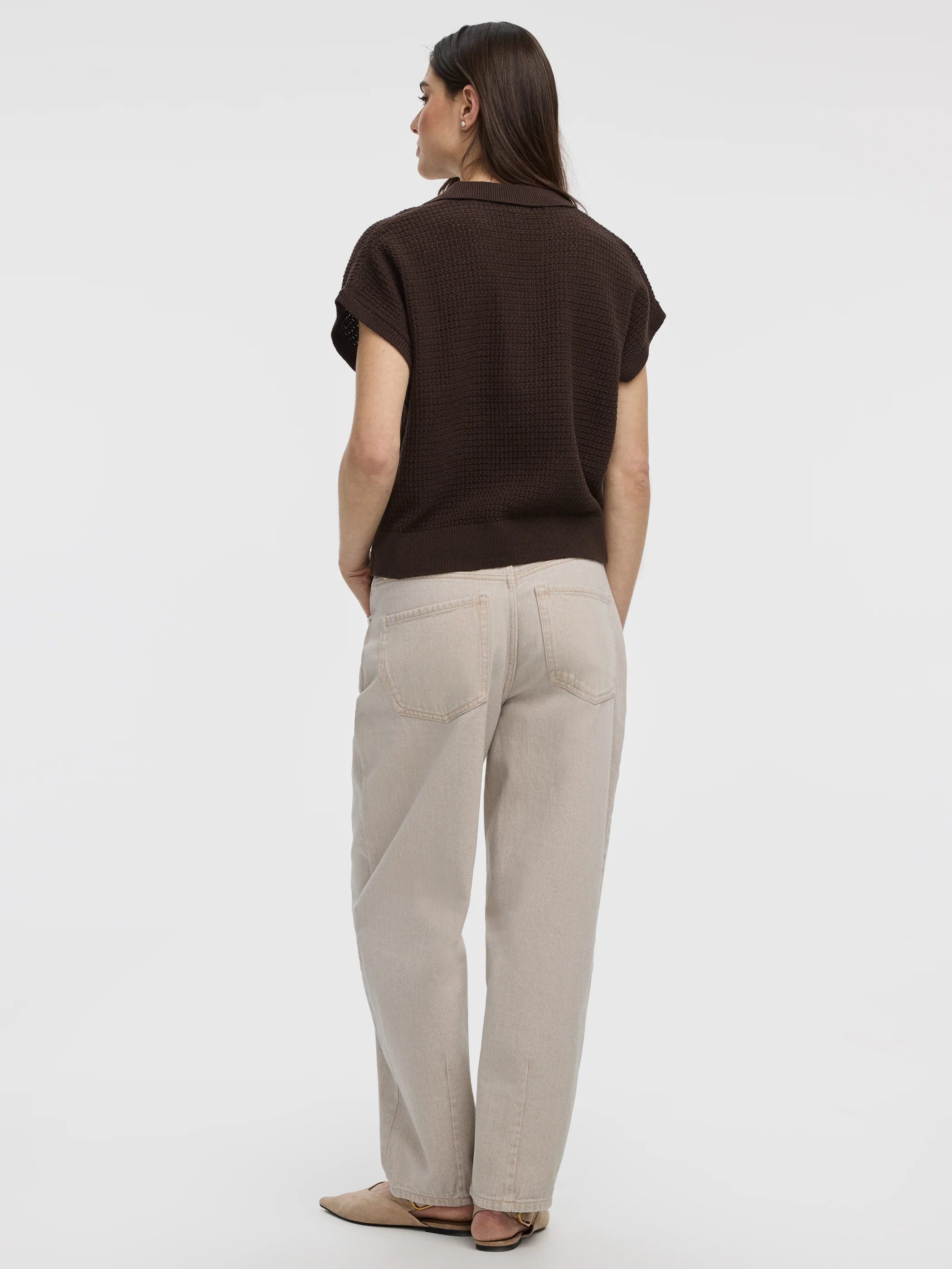 Extended-Sleeve Johnny Sweater Vest - Image 2