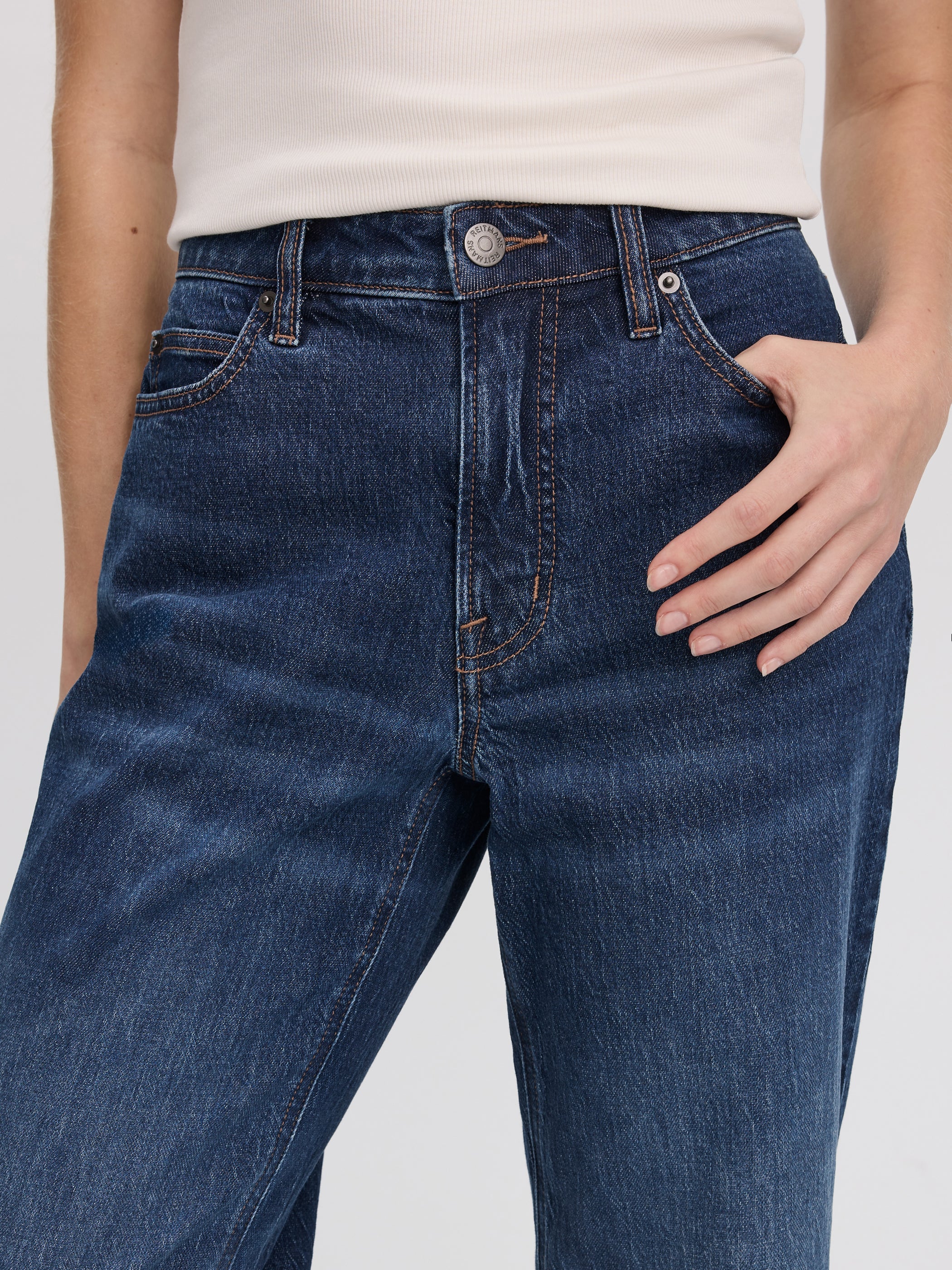 Flare-Leg Mid-Rise Jean - Image 10