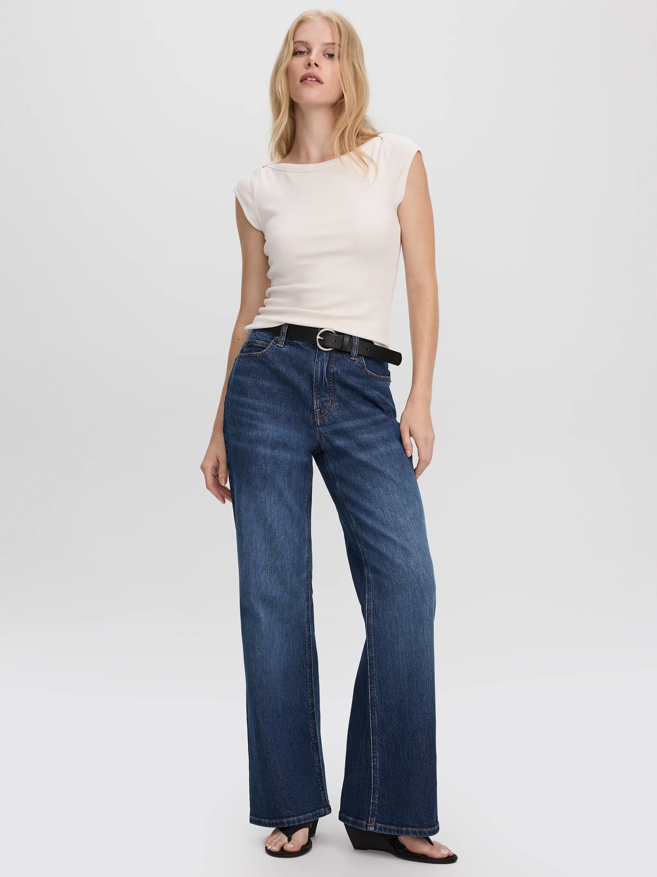 Flare-Leg Mid-Rise Jean - Image 7