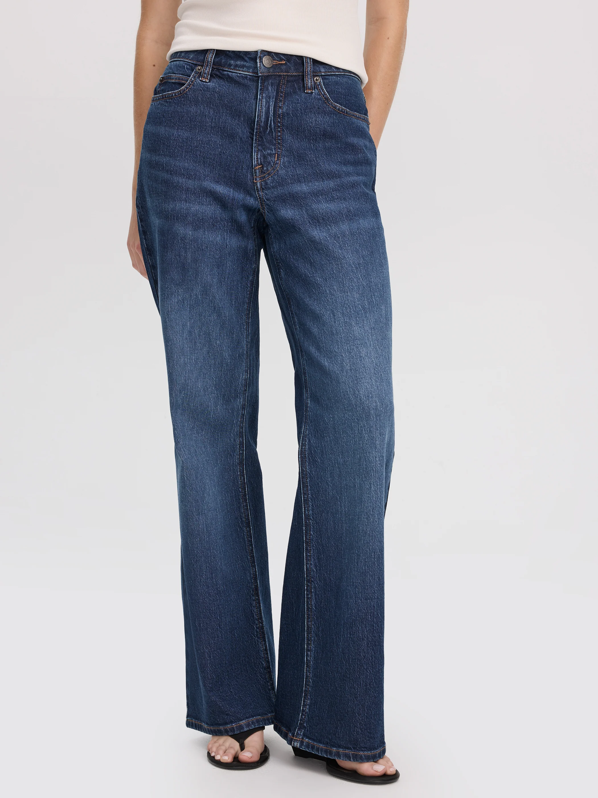 Flare-Leg Mid-Rise Jean - Image 8