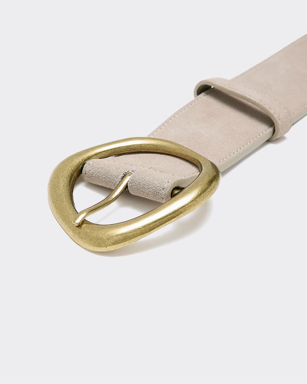 Suede Leather Belt - Image 2
