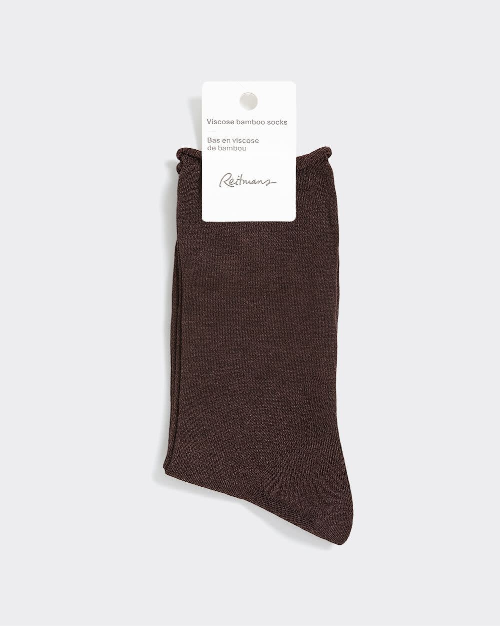 Heather Bamboo Viscose Crew Socks - Image 11