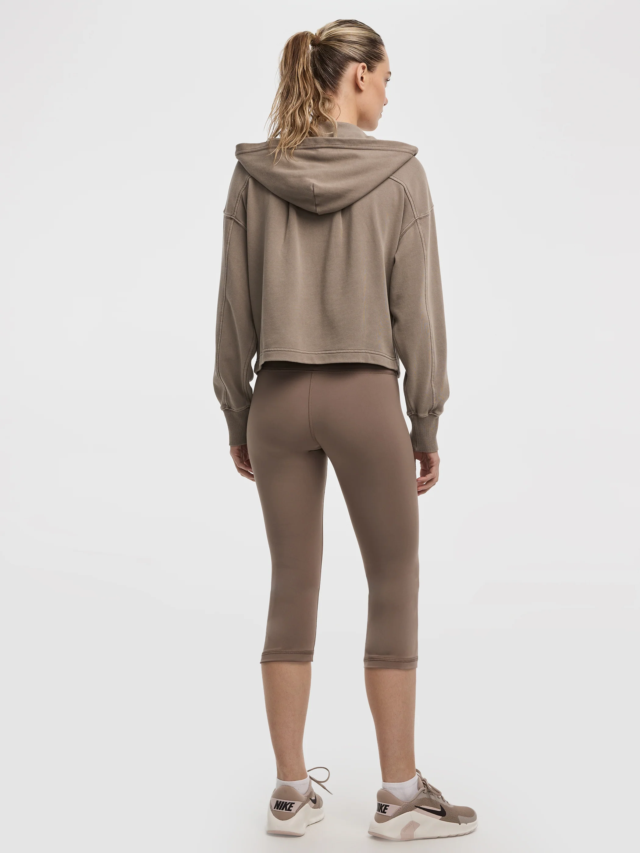 Hooded French Terry Jacket - Hyba - Image 3