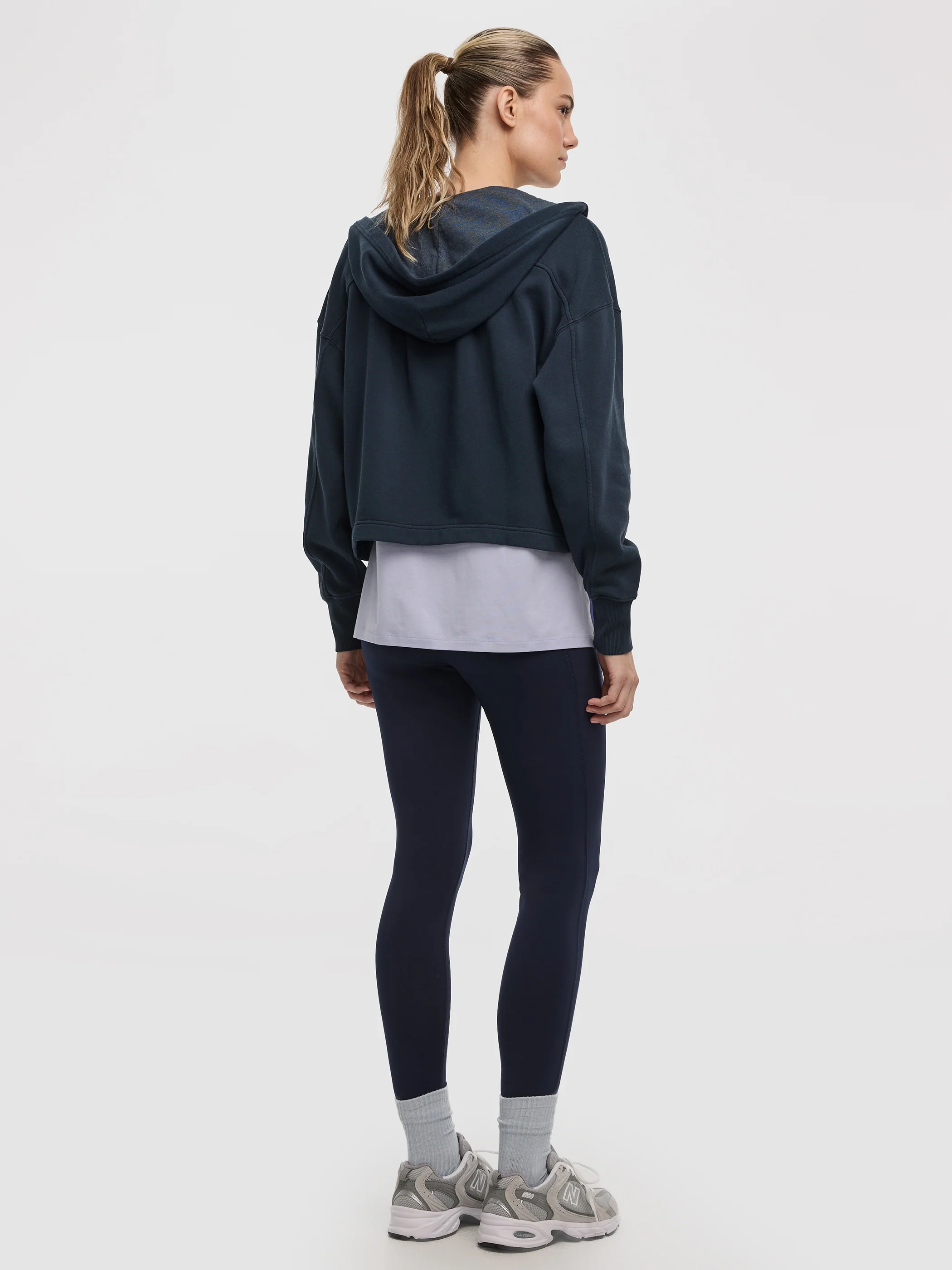 Hooded French Terry Jacket - Hyba - Image 7