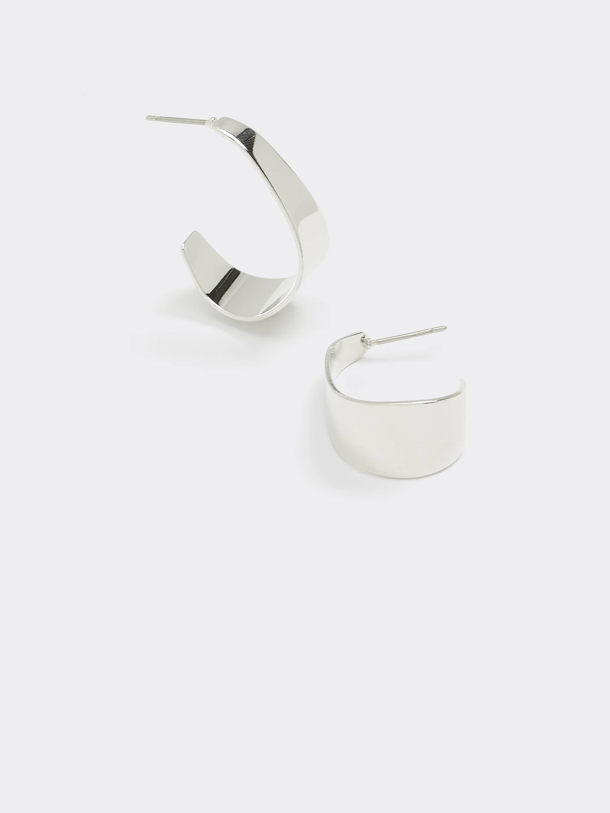 Satin-Finish Hoops
