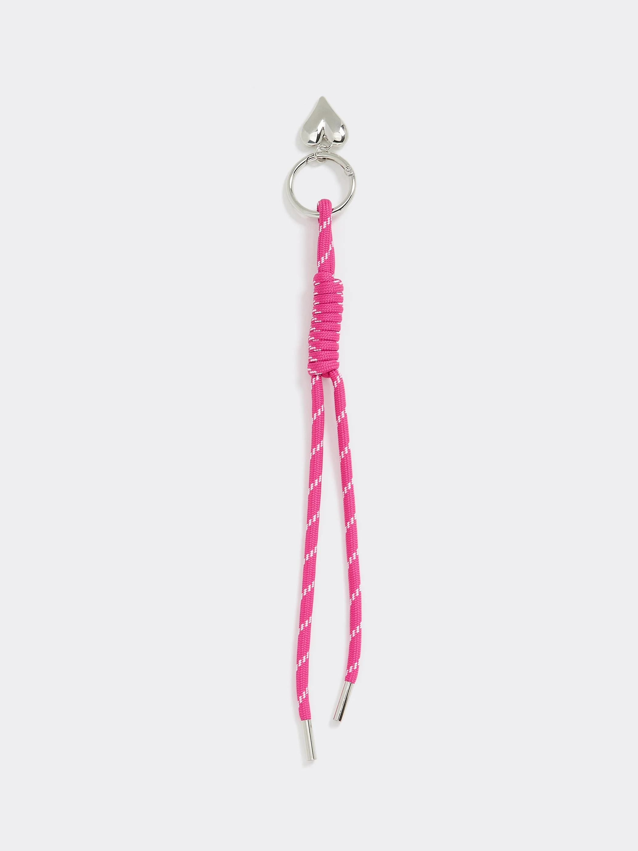 Cord Bag Charm with Heart - Image 10