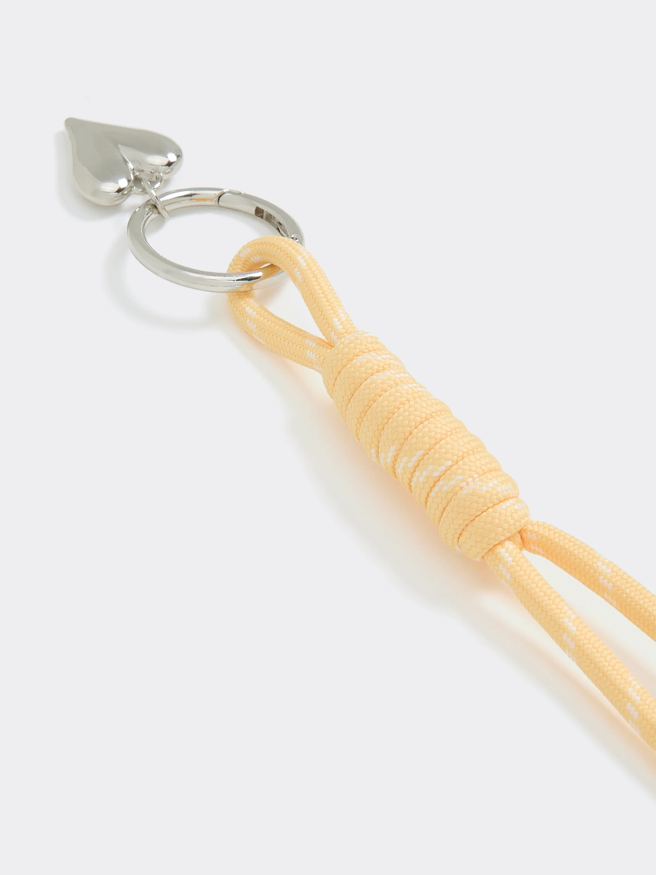 Cord Bag Charm with Heart - Image 11