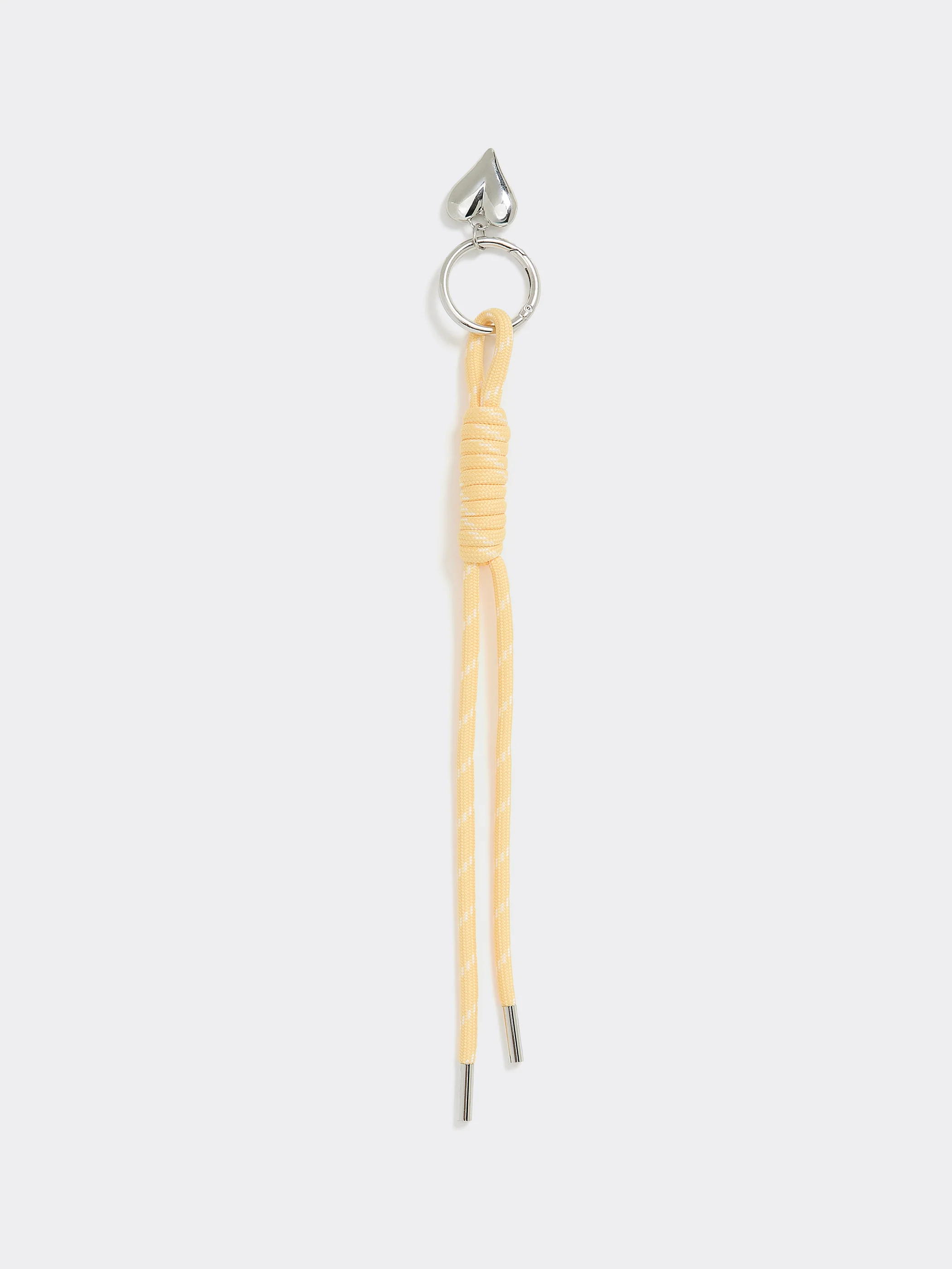 Cord Bag Charm with Heart - Image 12