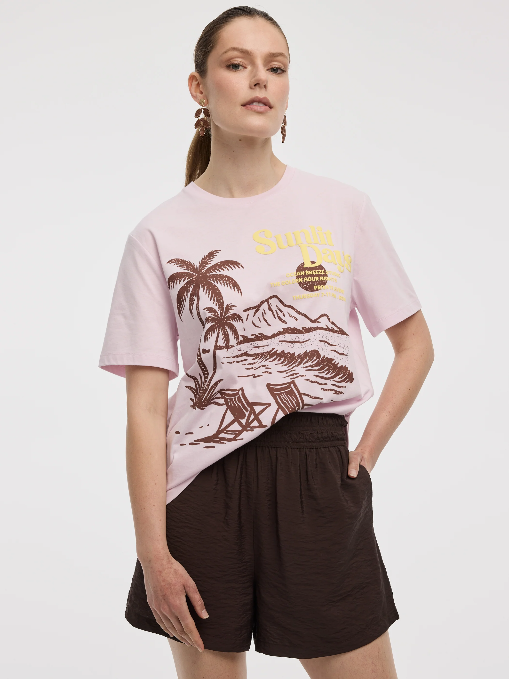 Short-Sleeve Crew-Neck Tee - Image 13
