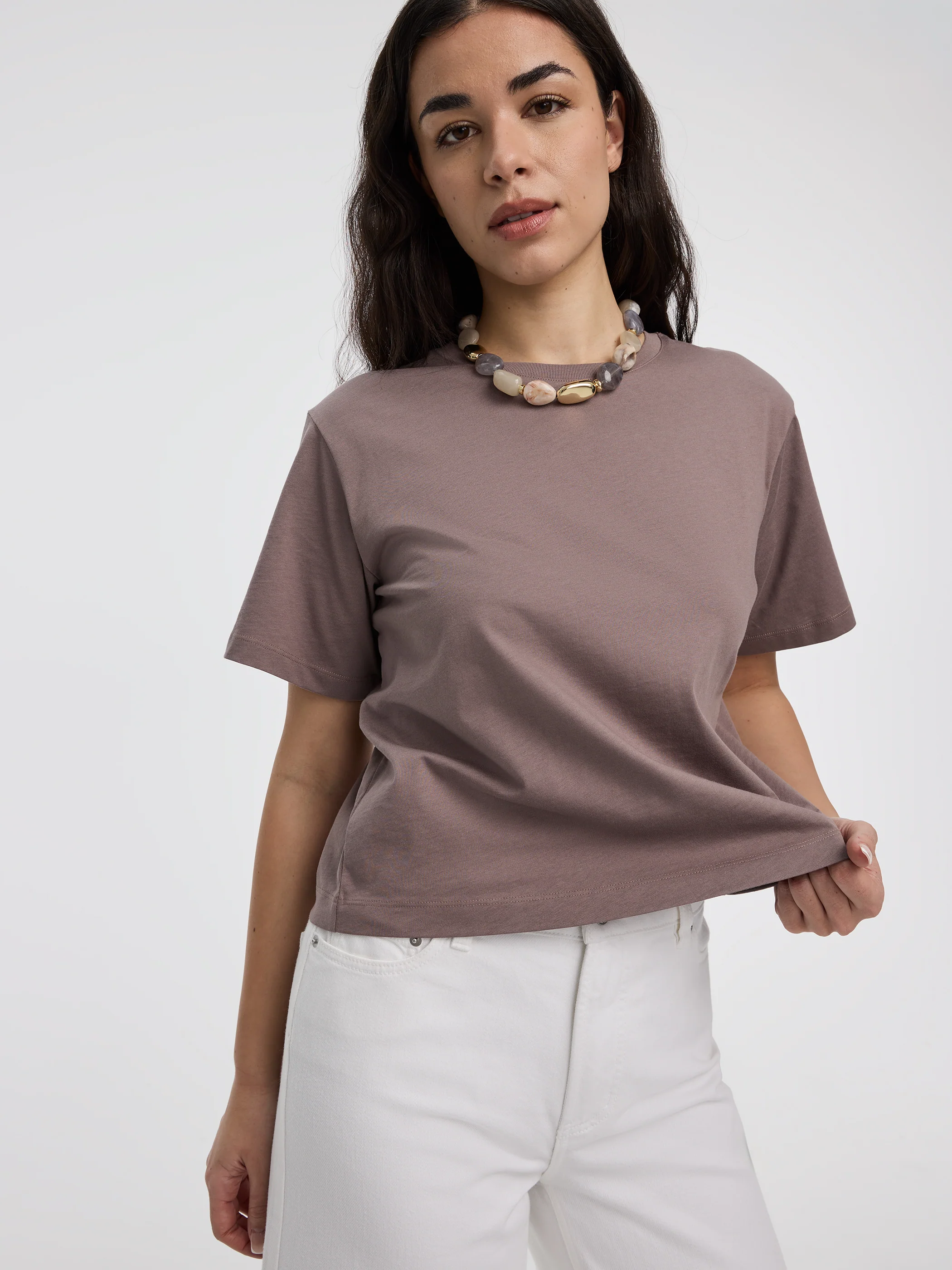 Crew-Neck Boxy T-Shirt - Image 12