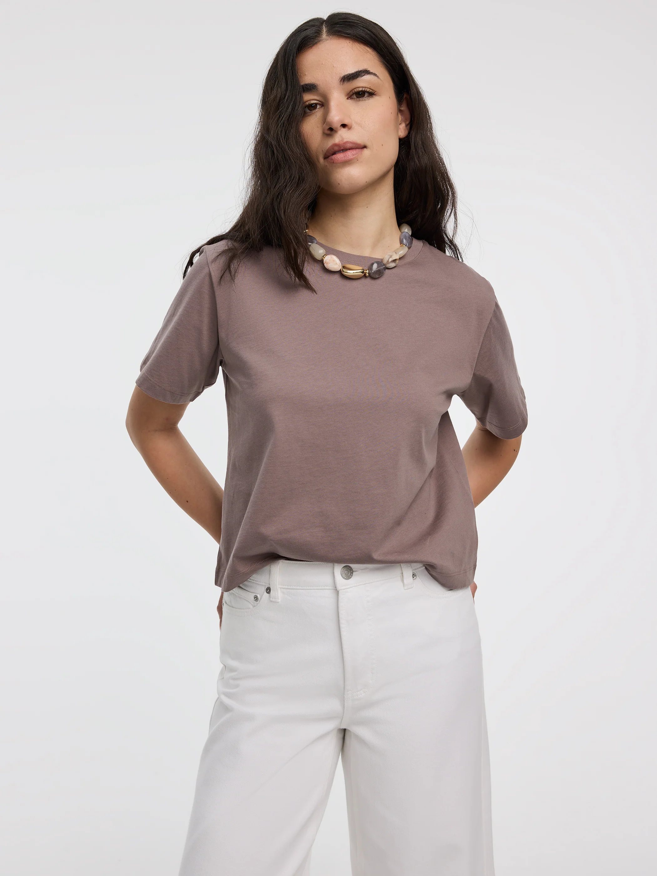 Crew-Neck Boxy T-Shirt - Image 9