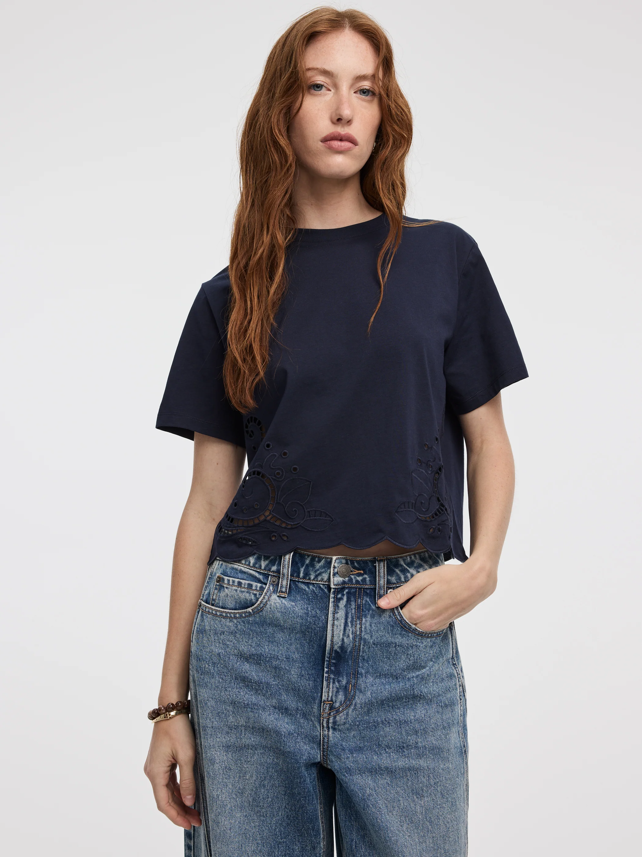 Crew-Neck Boxy T-Shirt - Image 5