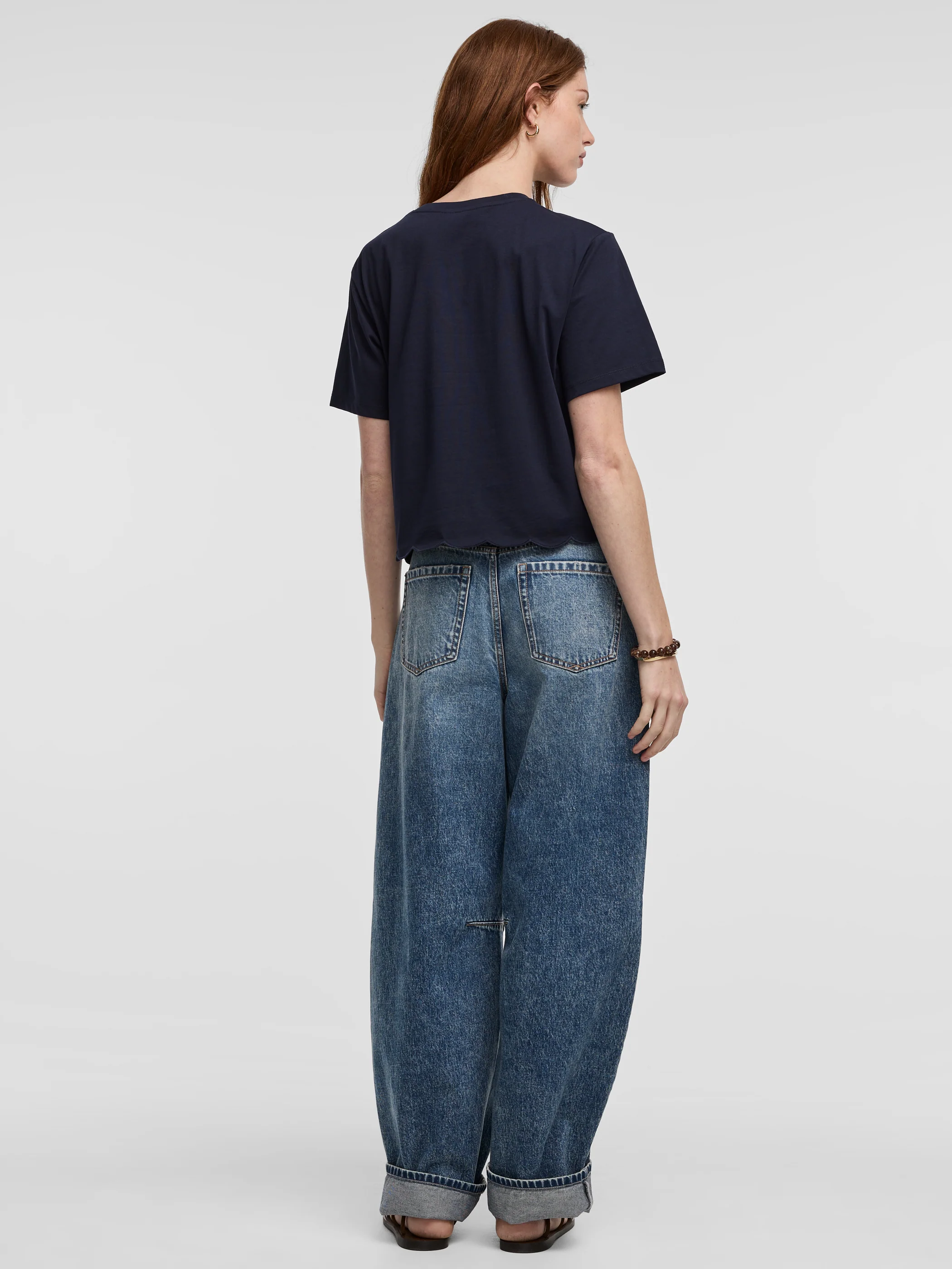 Crew-Neck Boxy T-Shirt - Image 7