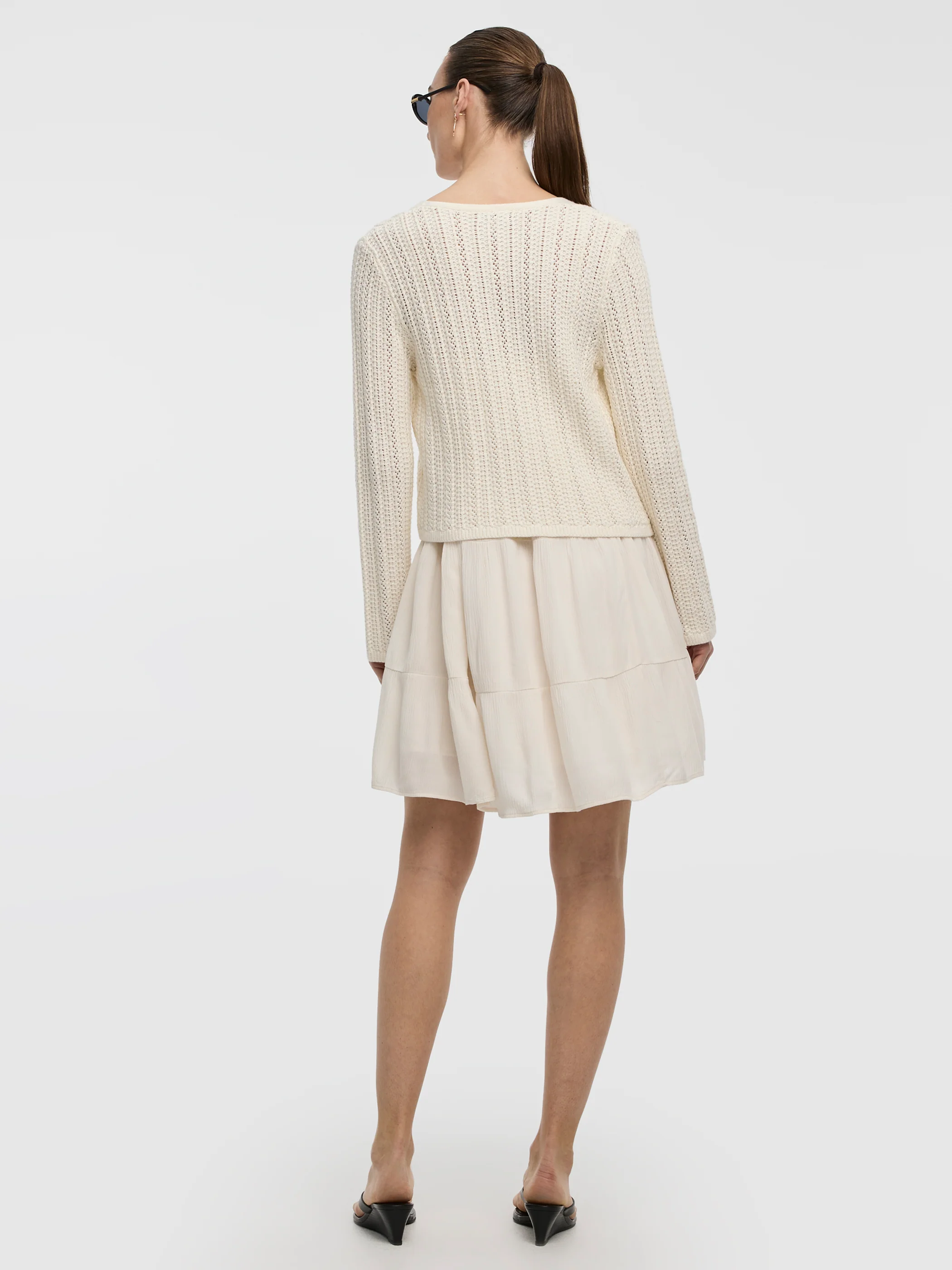 Long-Sleeve V-Neck Bolero - Image 3