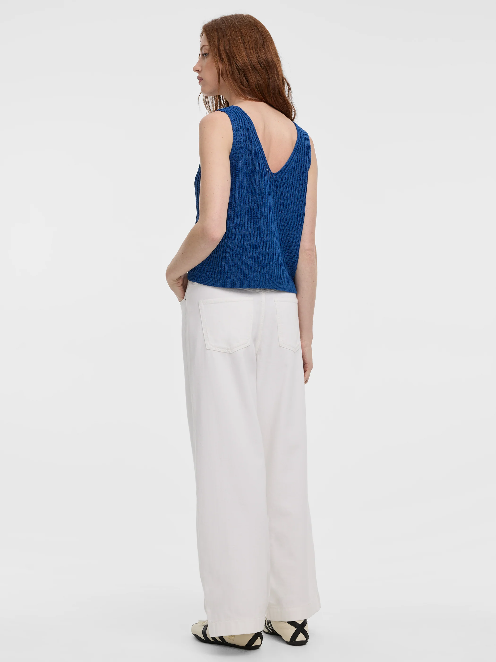 V-Neck Ribbed Tank - Image 6