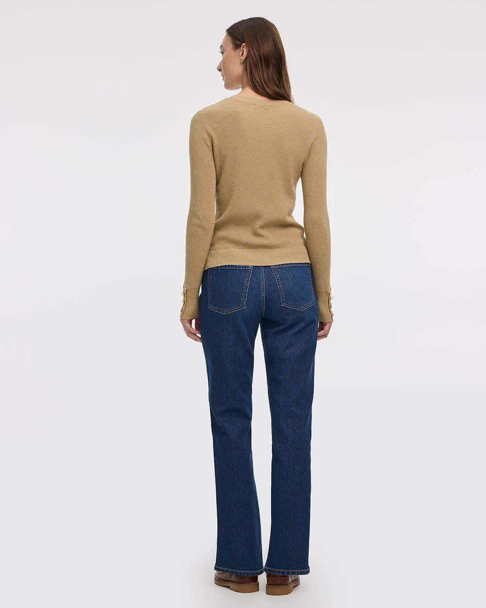 Long-Sleeve Crew-Neck Sweater - Image 10