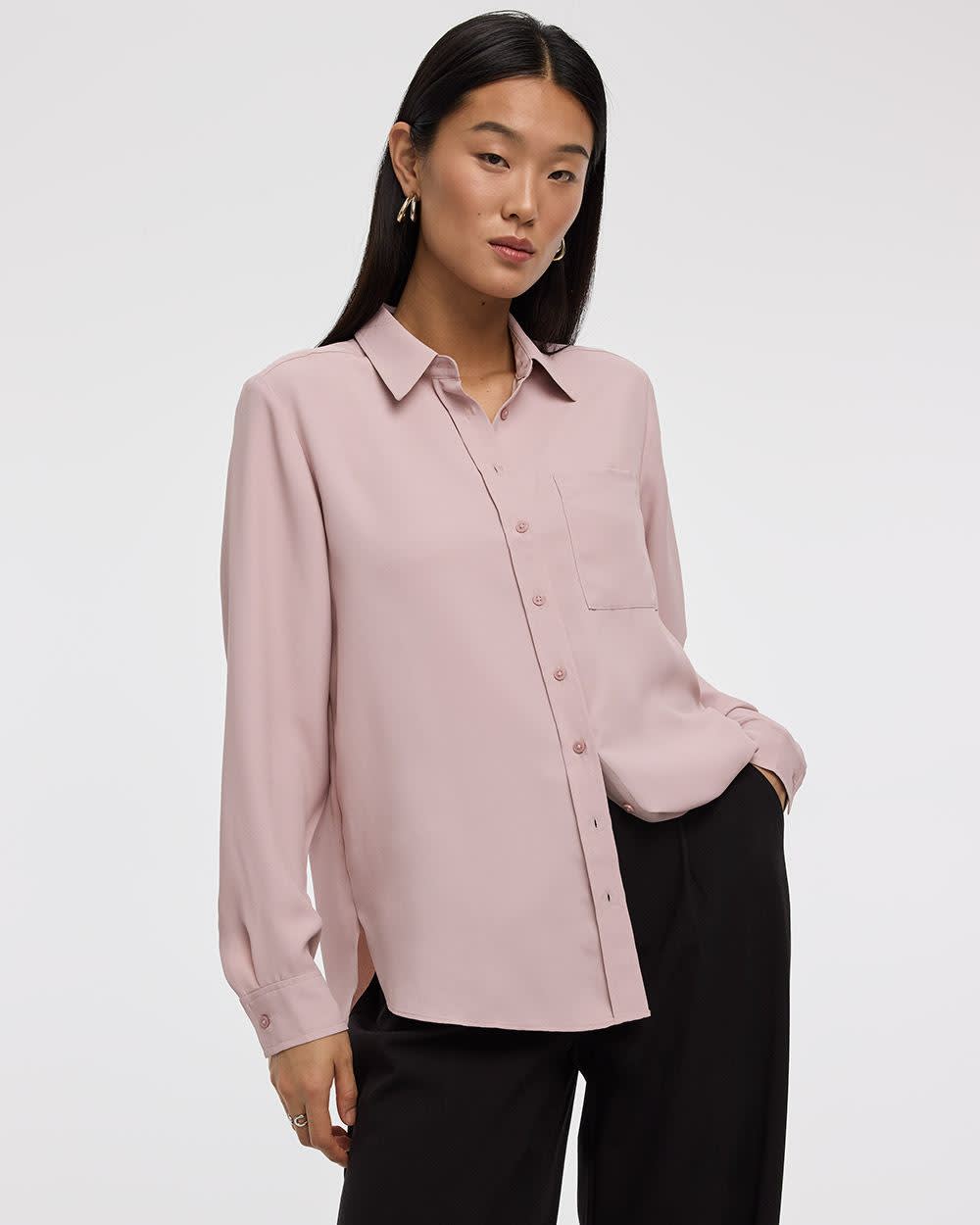 Long-Sleeve Blouse - R Essentials - Image 11