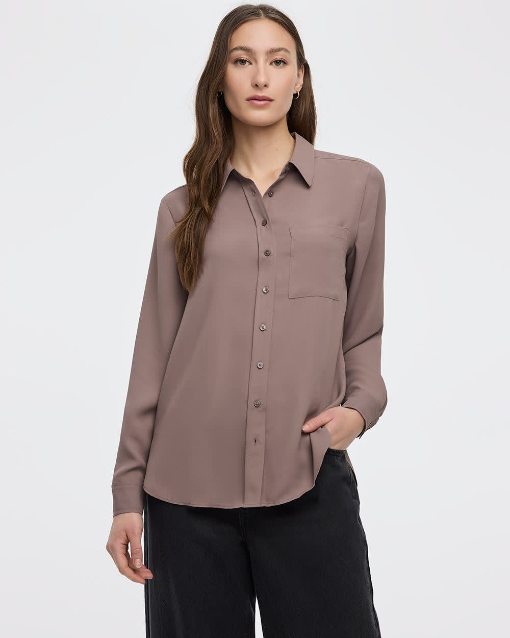 Long-Sleeve Blouse - R Essentials - Image 13