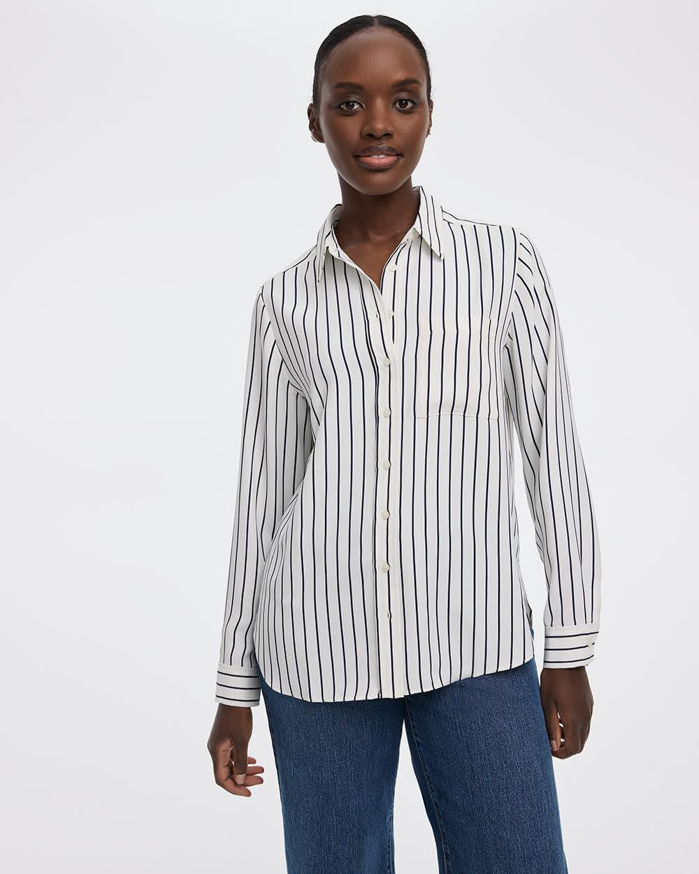 Long-Sleeve Blouse - R Essentials - Image 3